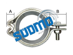 interlocking tube clamp