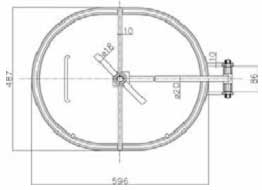 A29 Australian largest oval manway top dimensions