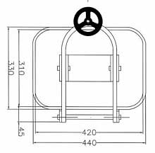 B5 Access Door top dimensions