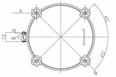 D3 Pressure Manway top dimensions